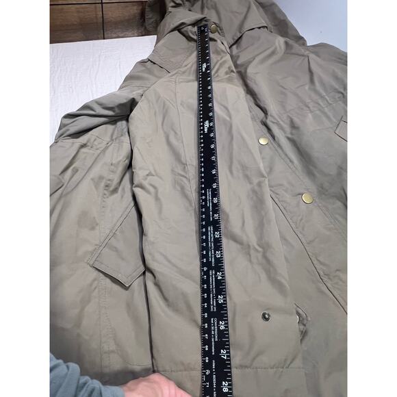 Jessica London Sporty Anorak Parka Jacket Faux Fur Trim‎ Womans Size 24 - Picture 9 of 9